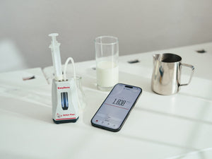 From Lactometer to EasyDens and the Lab Meister App: Modern Milk Density Measurement