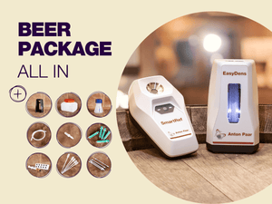 Beer Package all in EasyDens Digital Density Meter SmartRef Digital Refractometer Additional Equipment